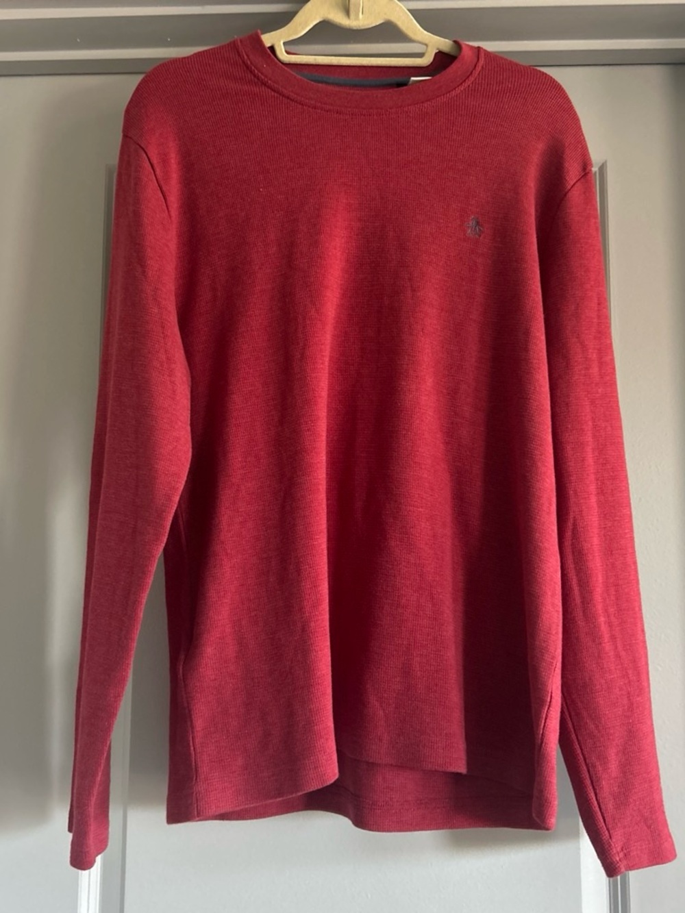 Original Penguin Men's Scarlet Crewneck Sweater